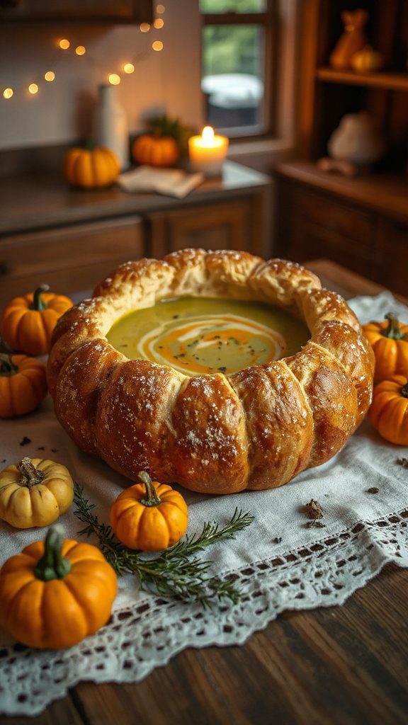 creepy cauliflower soup bowl