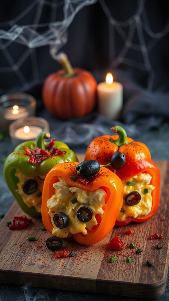 creepy cheese bacon peppers