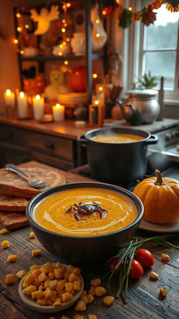 creepy crab corn chowder