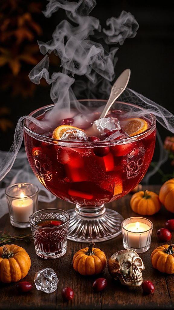 creepy cranberry rum cooler