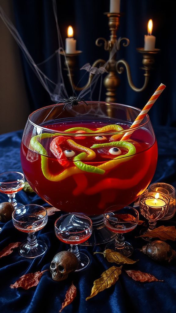 creepy crawler halloween punch