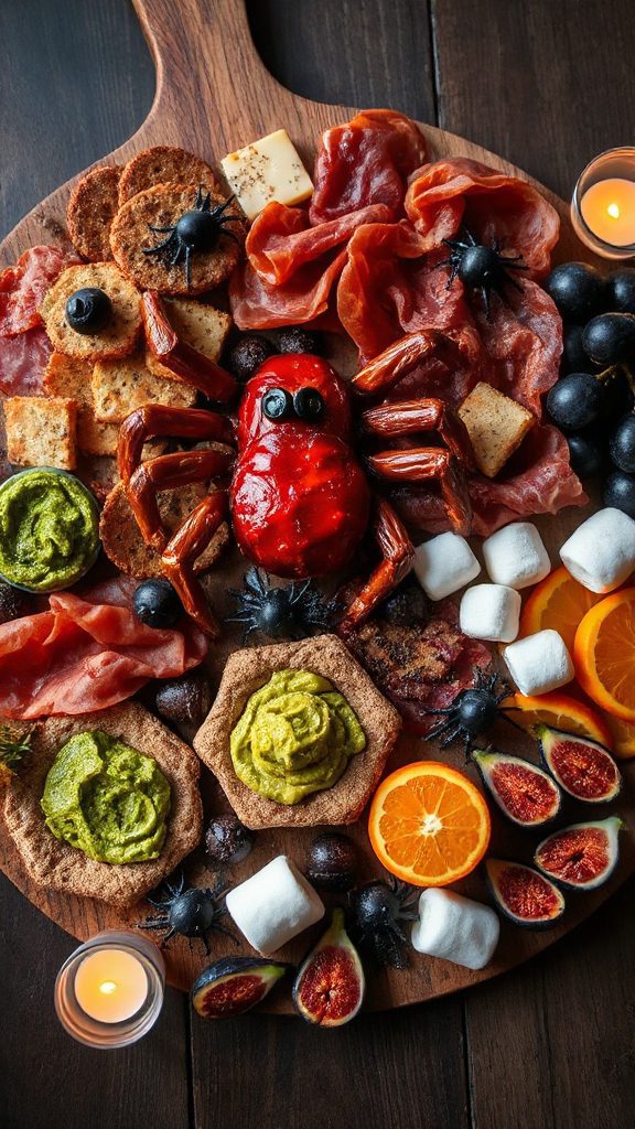 creepy crawly charcuterie delight