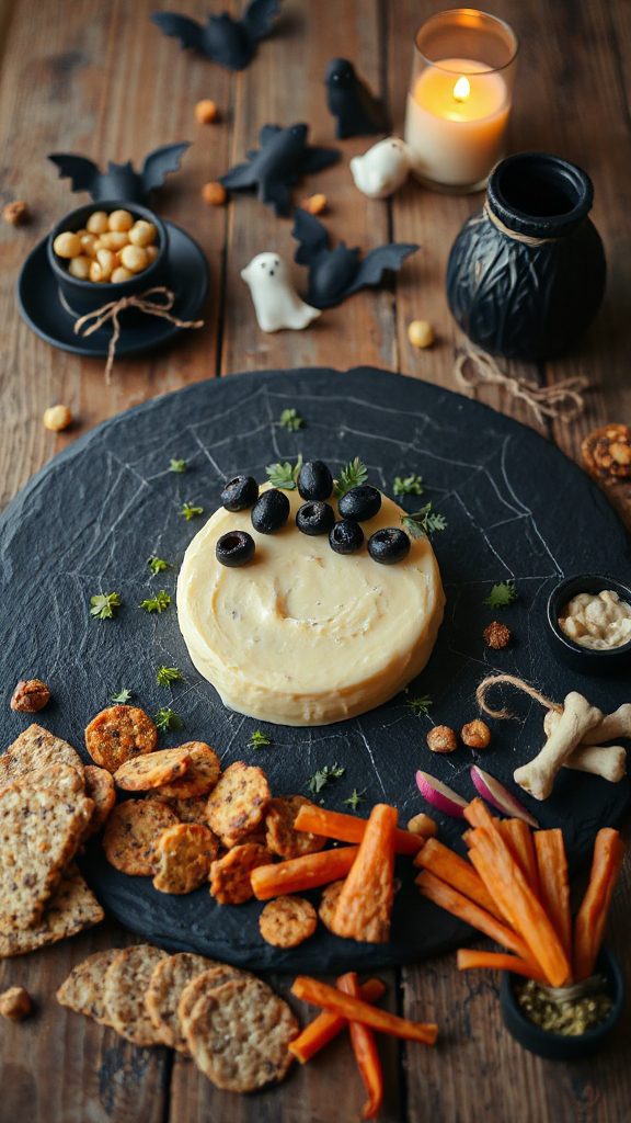 creepy crawly cheese spread
