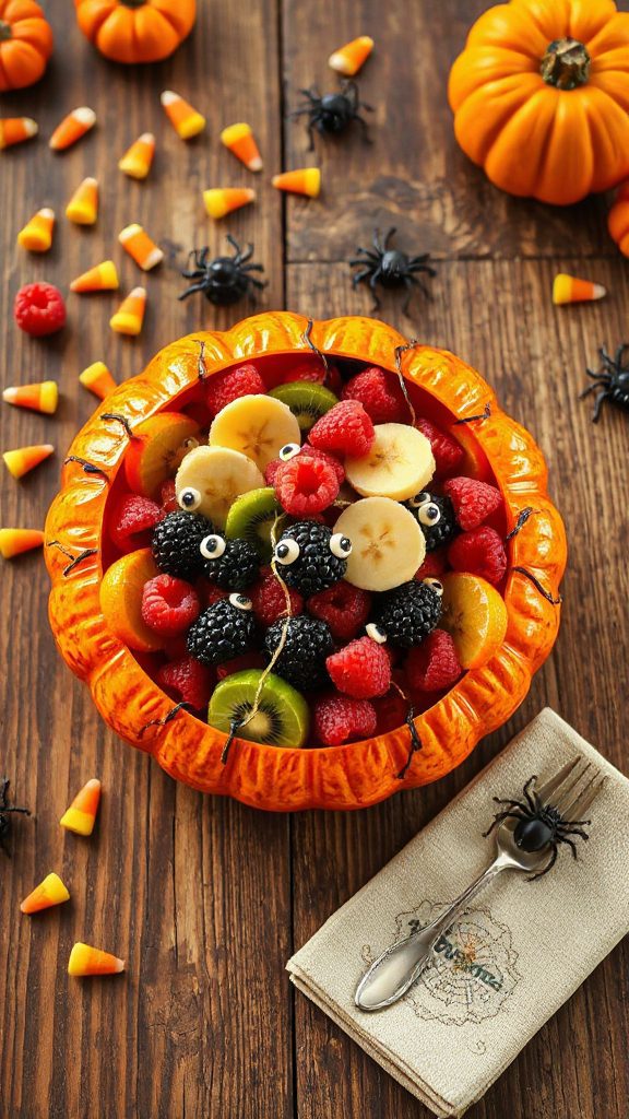 creepy crawly fruit salad
