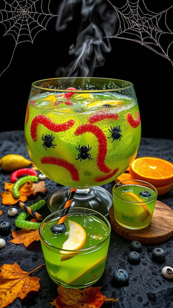 creepy crawly gummy punch