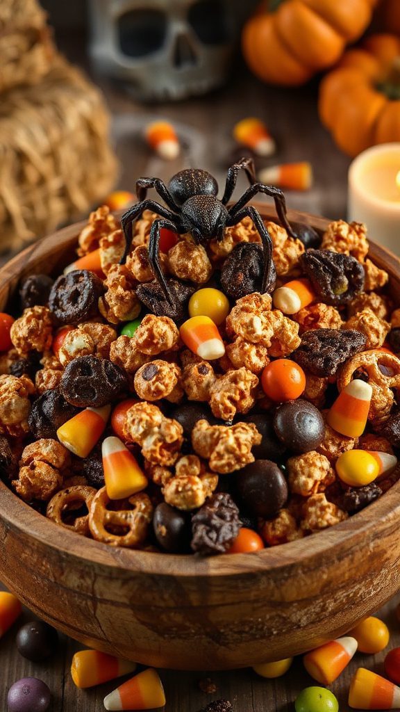 creepy crawly halloween snack