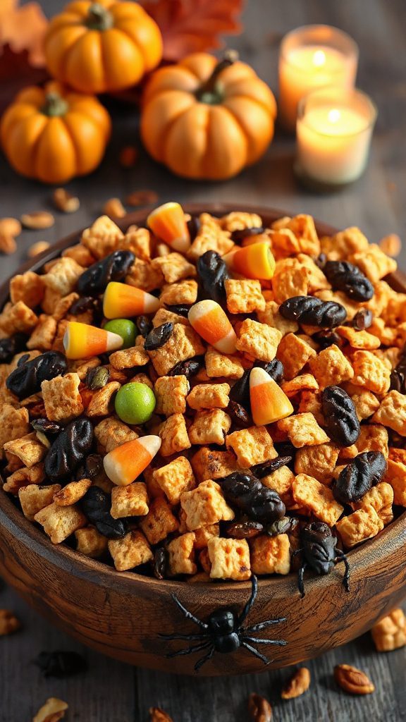 creepy crawly halloween snack