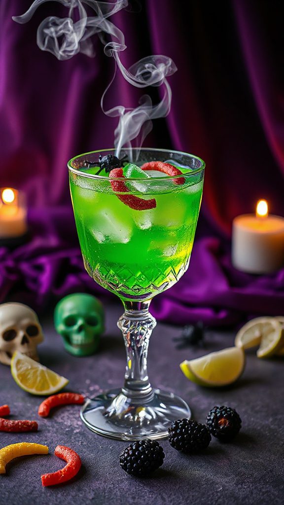 creepy crawly vodka cocktail