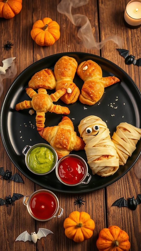 creepy crescent roll monsters