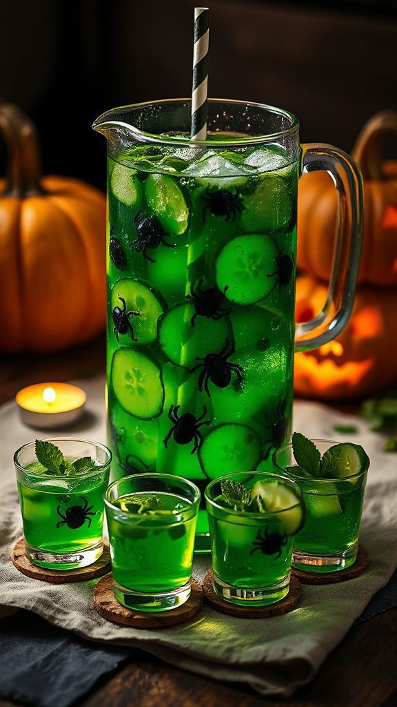 creepy cucumber mint refresher