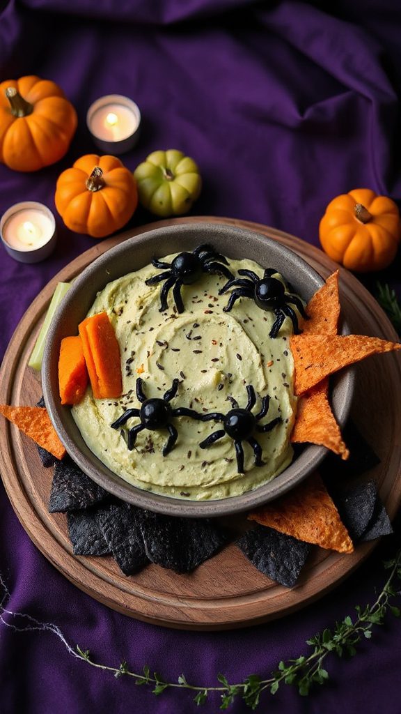 creepy deviled egg dip