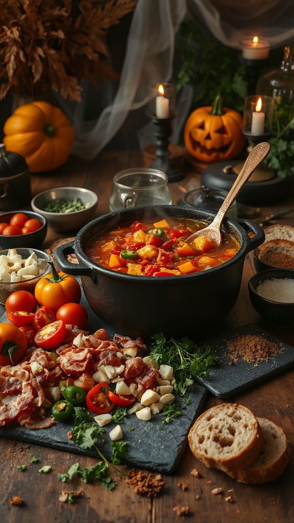 creepy halloween chili recipe
