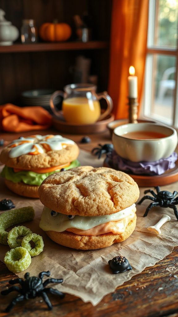 creepy halloween cookie treats