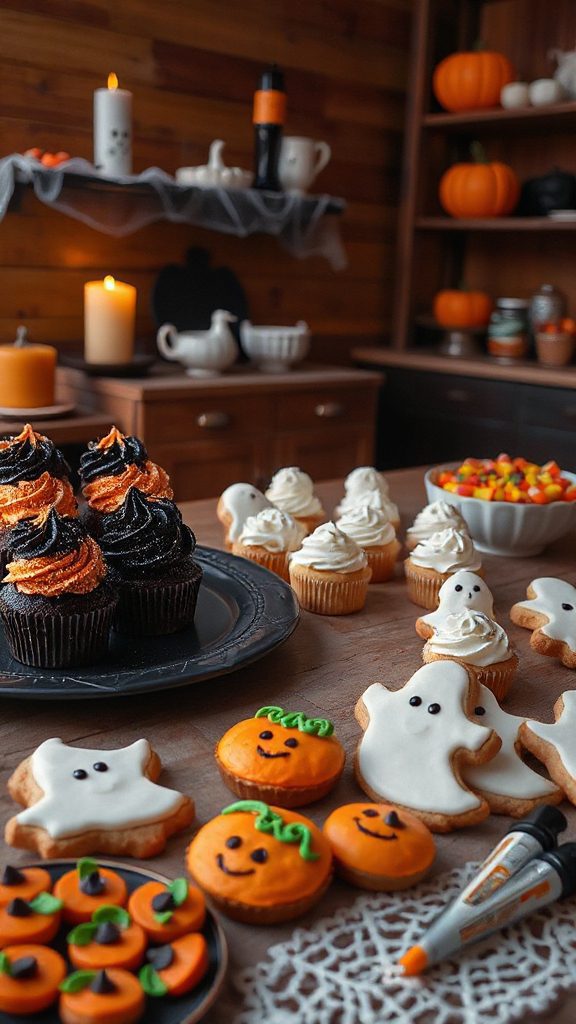 creepy halloween cupcake decorations
