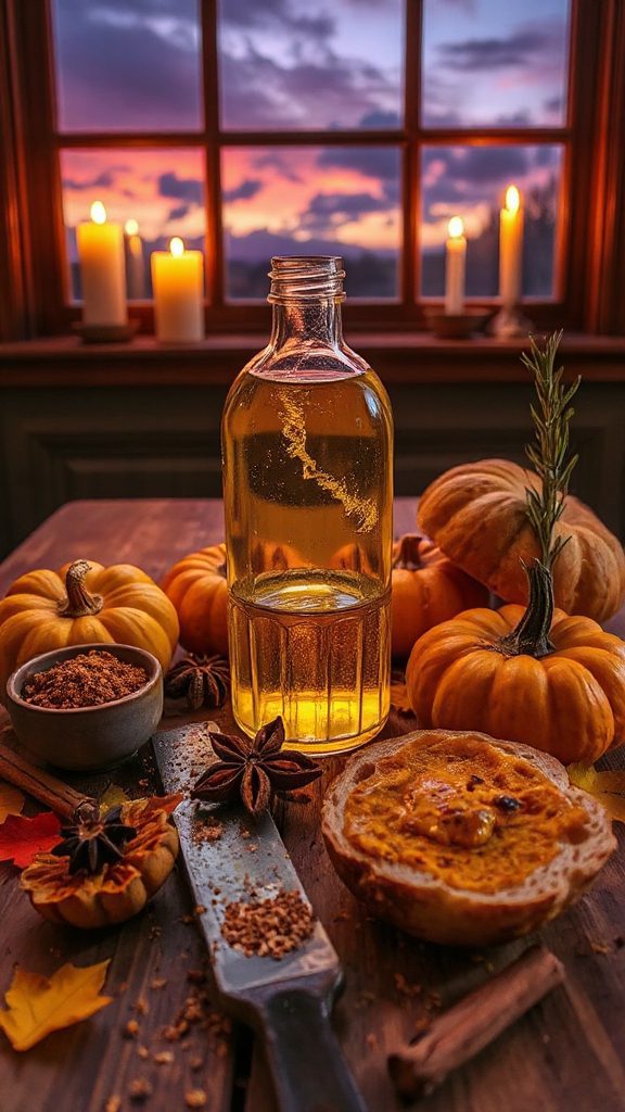 creepy pumpkin spice oil