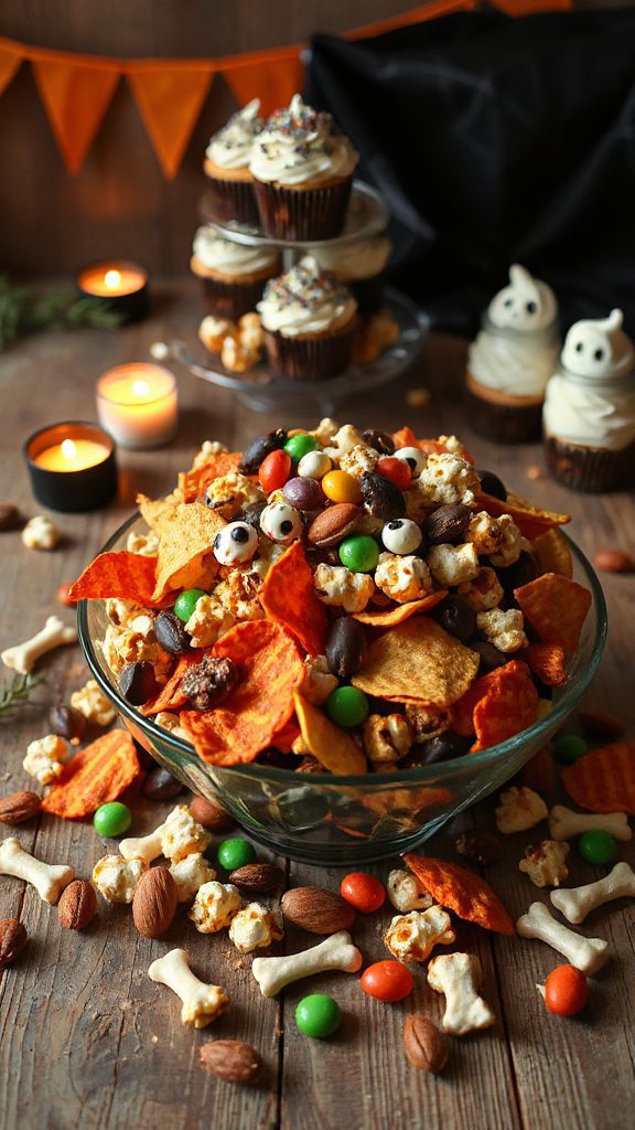 creepy snack mix recipe