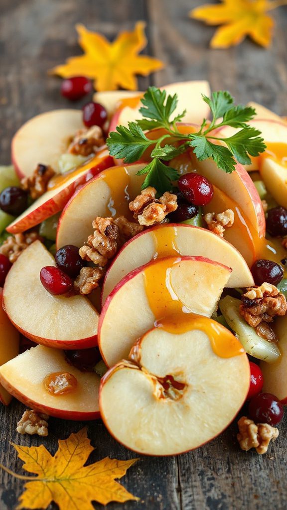 crisp apple celery salad