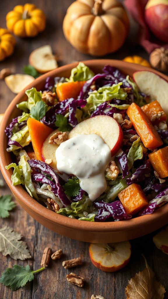 crispy apple cabbage slaw recipe