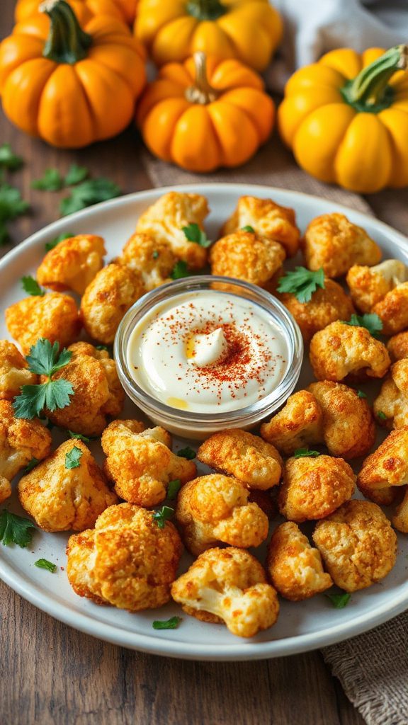 crispy cauliflower bites recipe