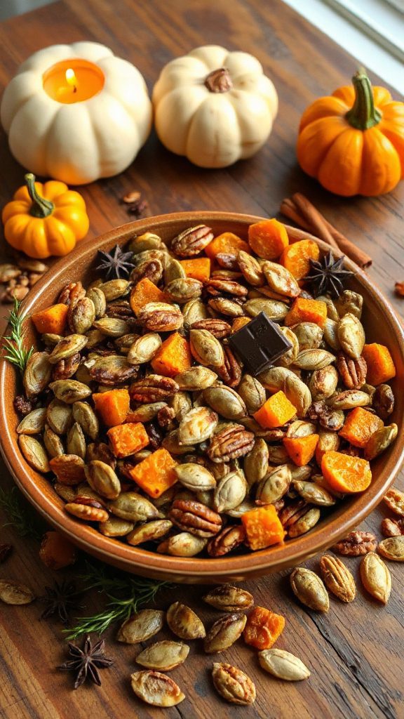 crispy pumpkin seed mix