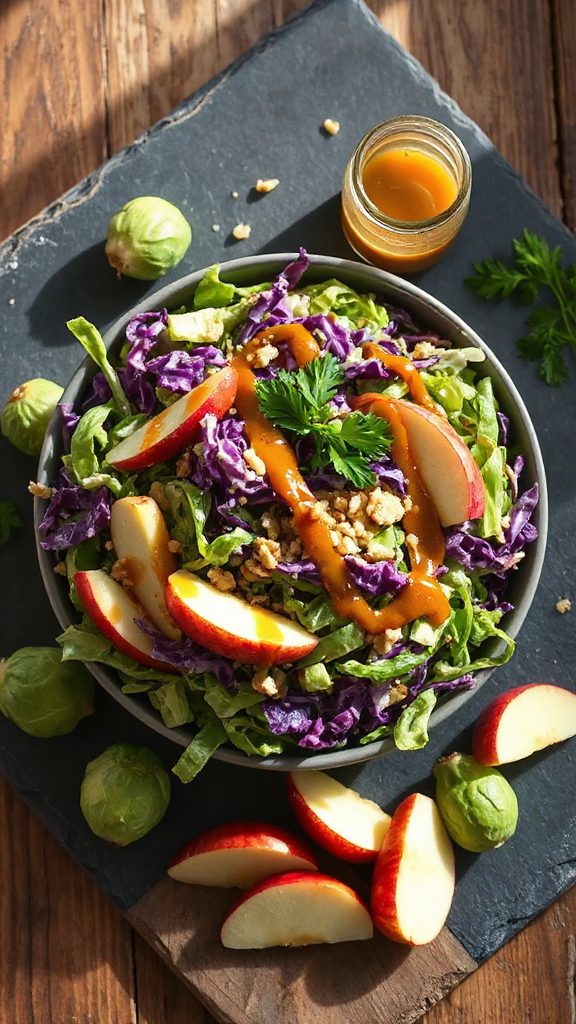 crispy slaw with apples