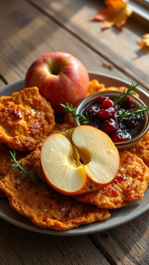 crispy sweet potato latkes