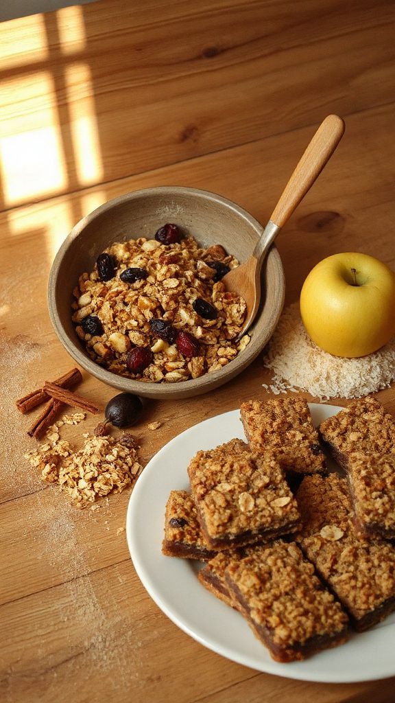crispy topping for bars