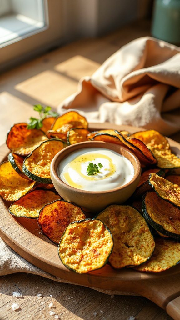 crispy zucchini chips recipe