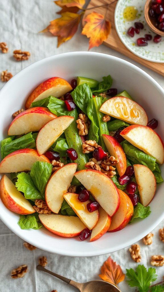 crunchy apple celery salad
