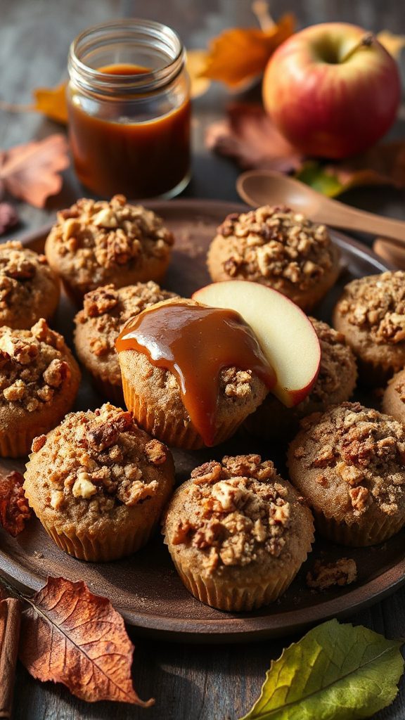 crunchy crumble topping muffins