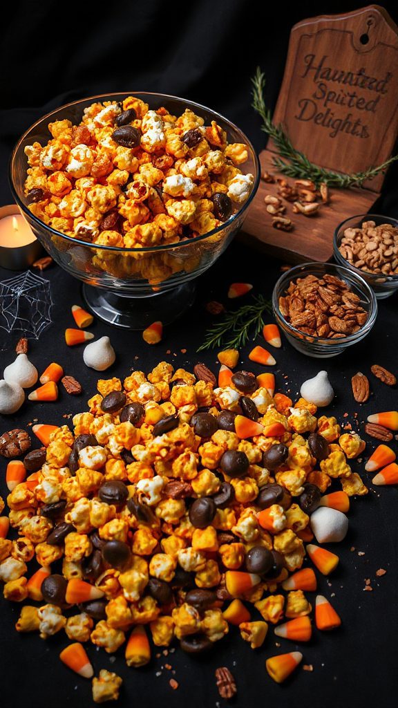 crunchy halloween caramel treat