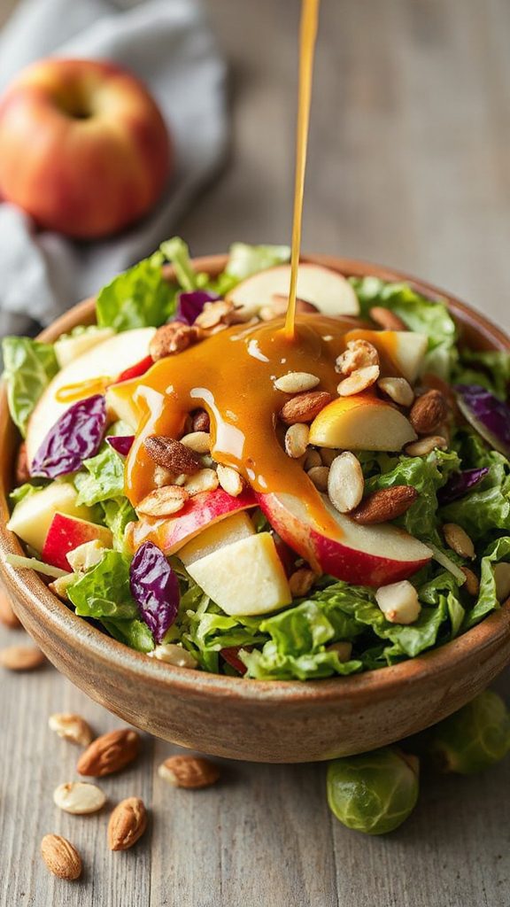 crunchy nut seed slaw