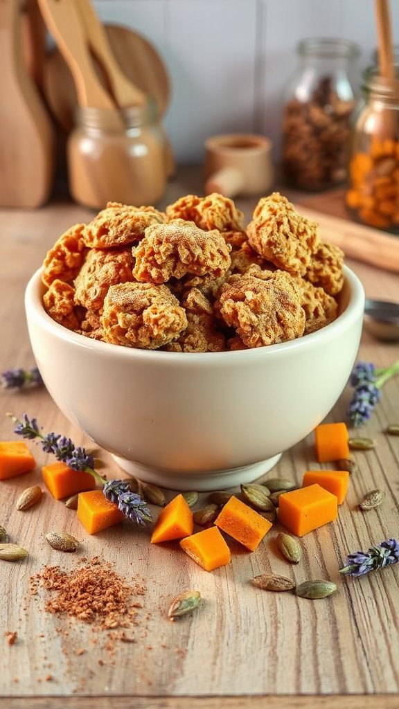 crunchy pumpkin seed granola