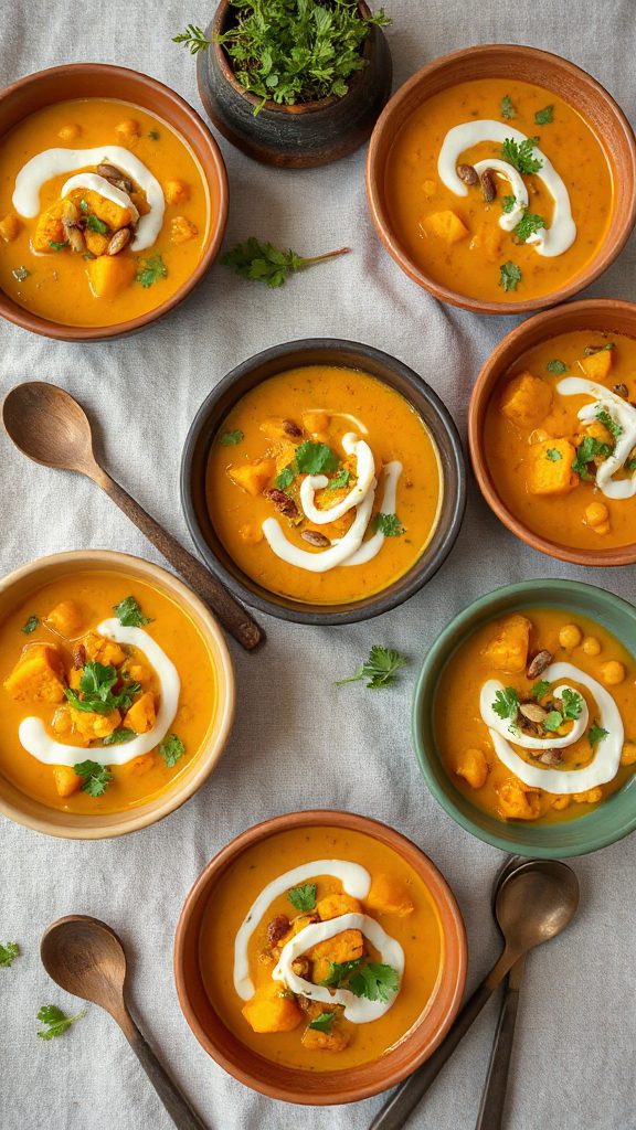 curried pumpkin chickpea stew