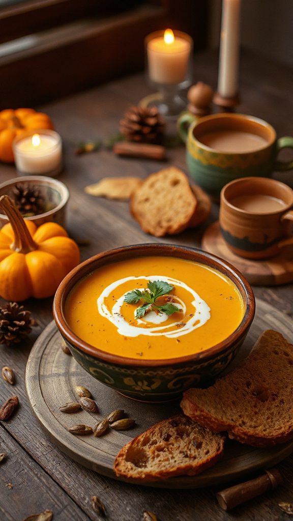 curried pumpkin soup recipe
