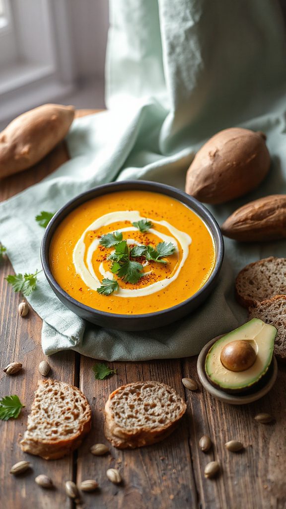 curried sweet potato soup