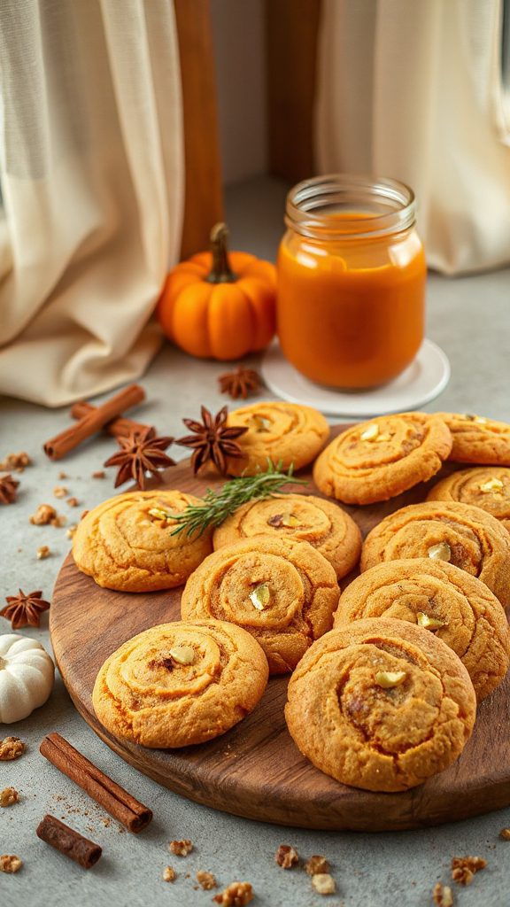 dairy free pumpkin spice cookies