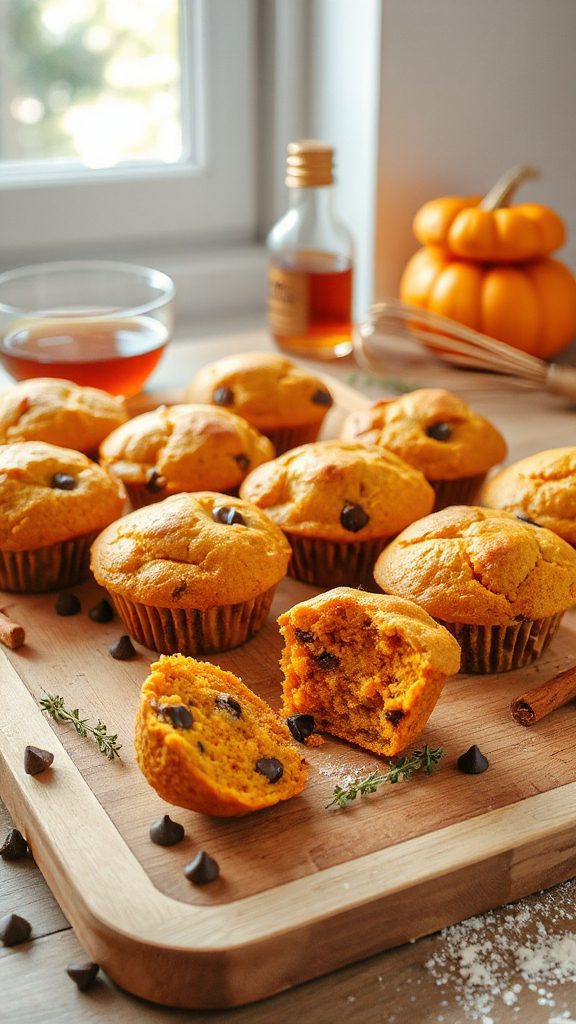 dairy free pumpkin spice muffins