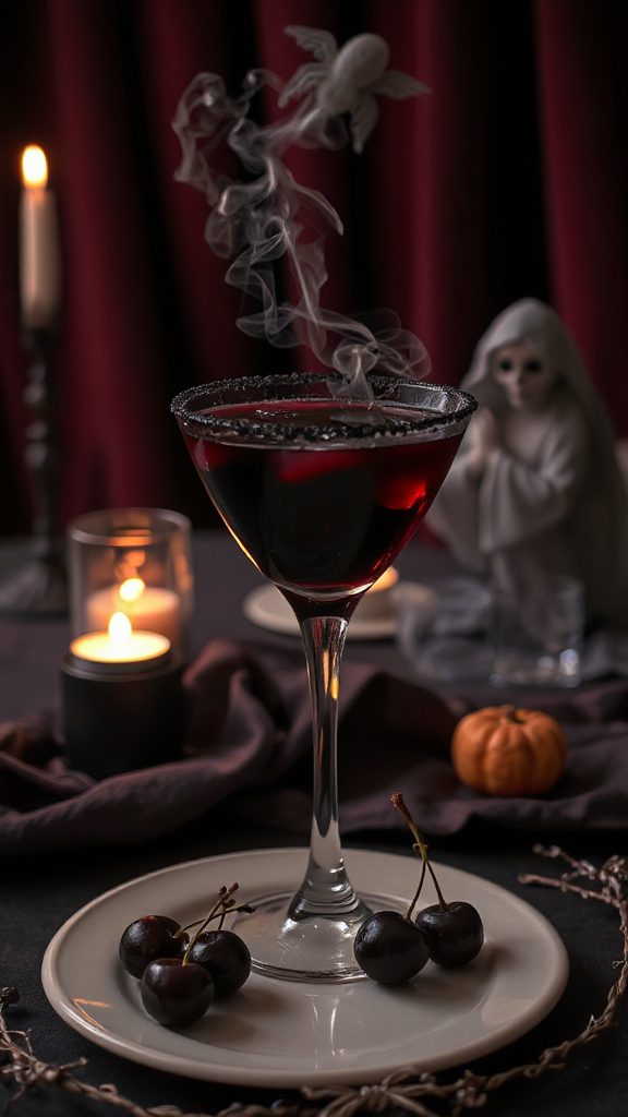 dark and tempting cocktail