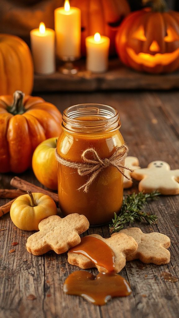 delicious autumn caramel spread