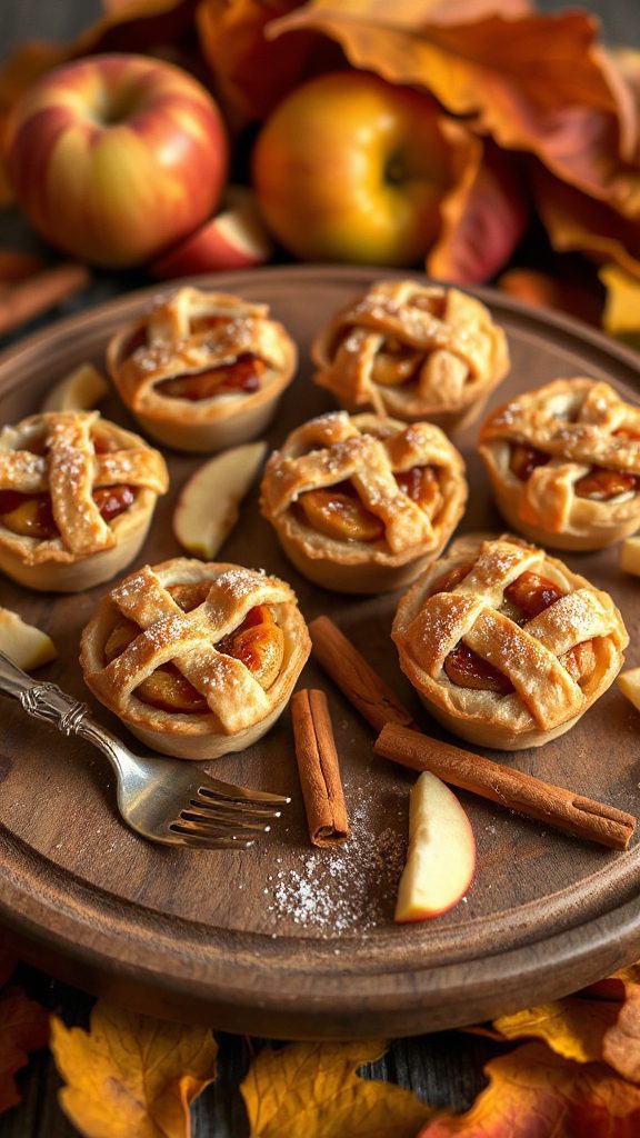 delicious bite sized apple pies