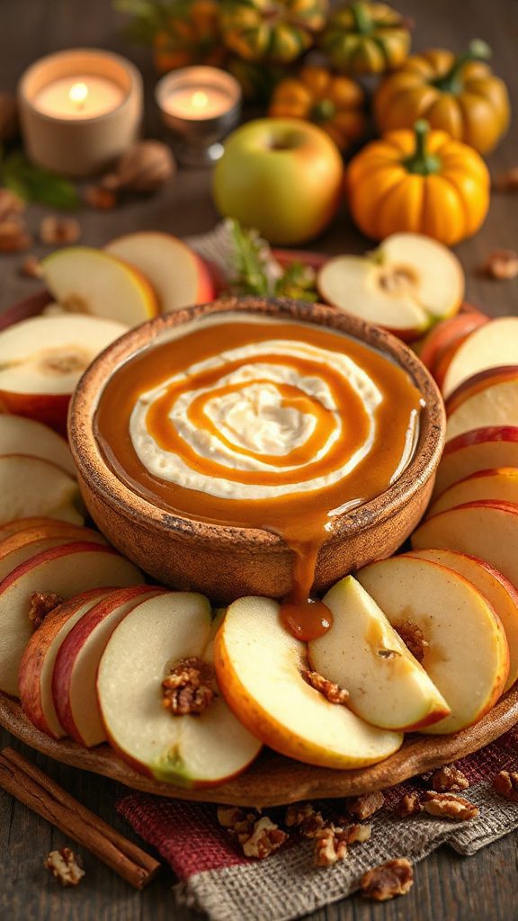 delicious caramel apple dip
