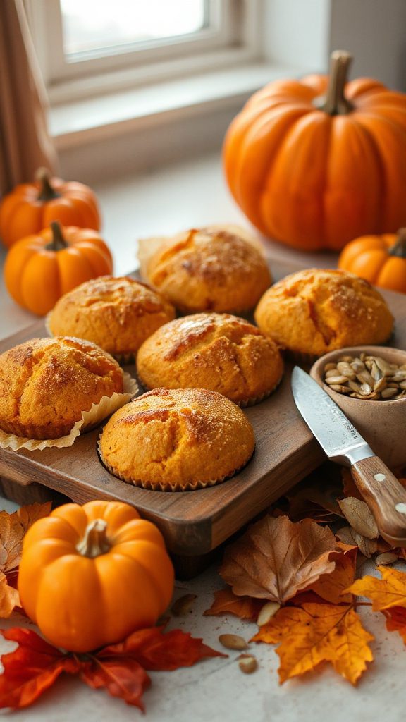 delicious gluten free pumpkin muffins