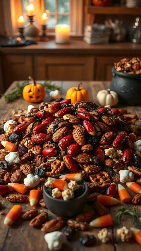 delicious halloween snack mix