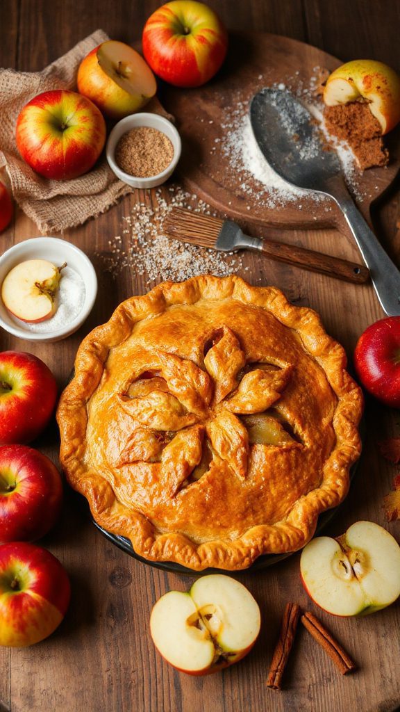 delicious homemade apple pie
