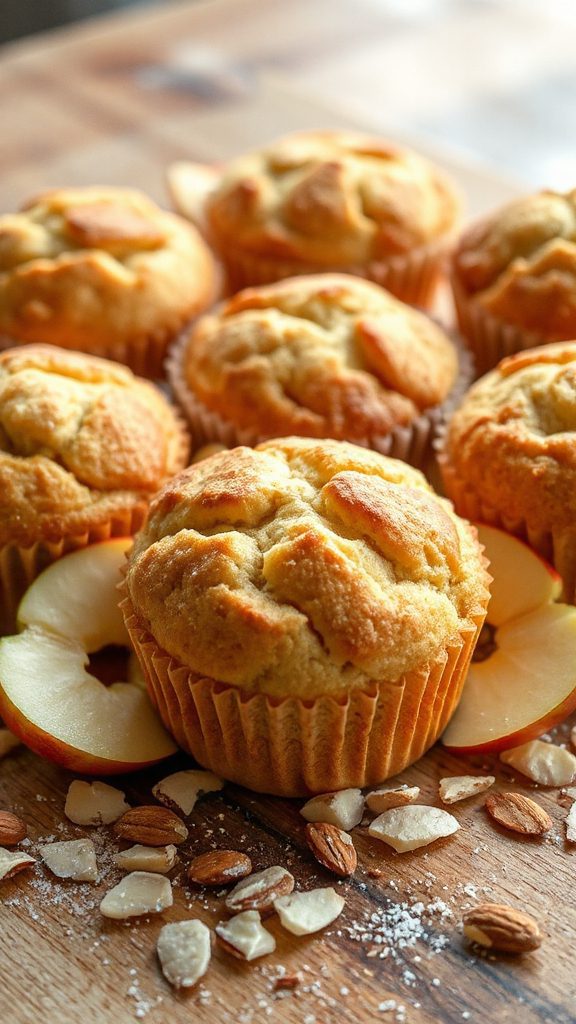 delicious low carb apple muffins