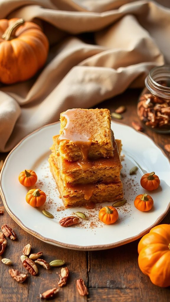 delicious pumpkin bars recipe