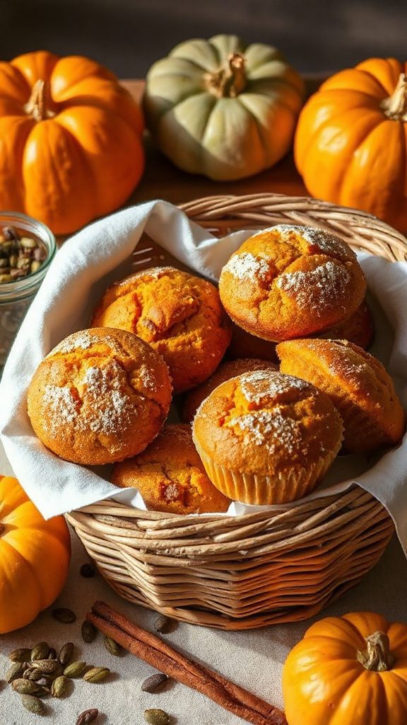 delicious pumpkin muffins recipe