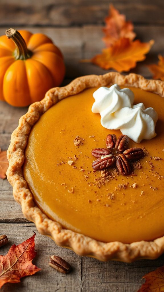 delicious vegan pumpkin pie