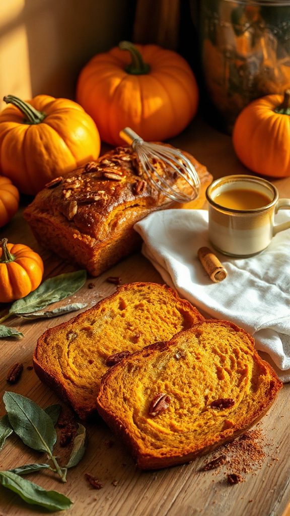 deliciously spiced autumn bread